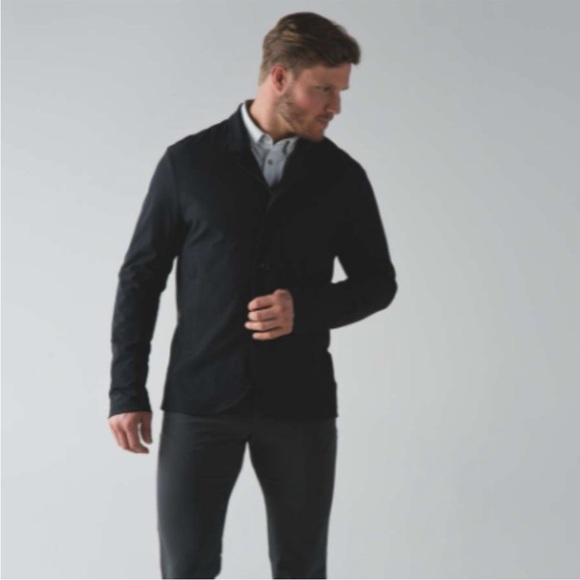 Men's lululemon Navy Jacket sport blazer size small - Picture 3 of 12